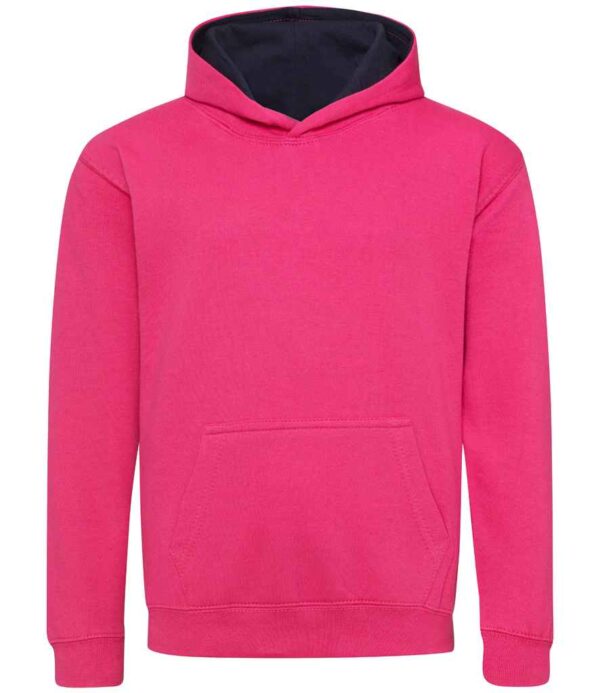Kids Reflective Two Tone Hoodie - Image 7