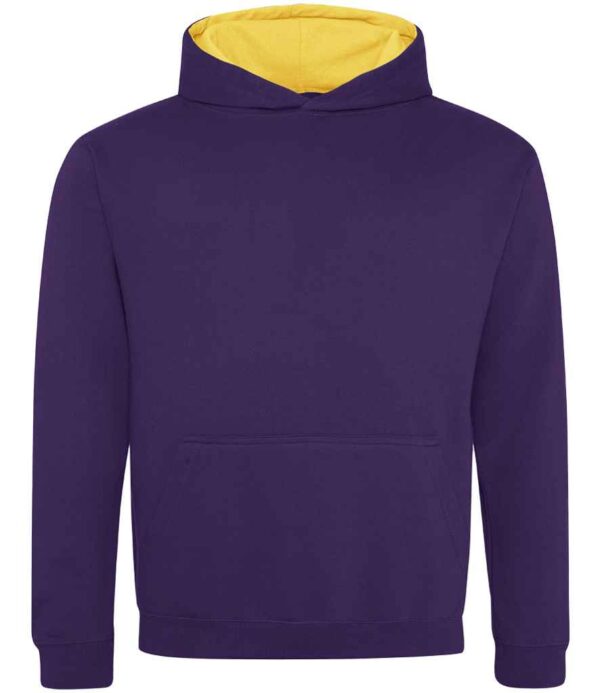 Kids Reflective Two Tone Hoodie - Image 8