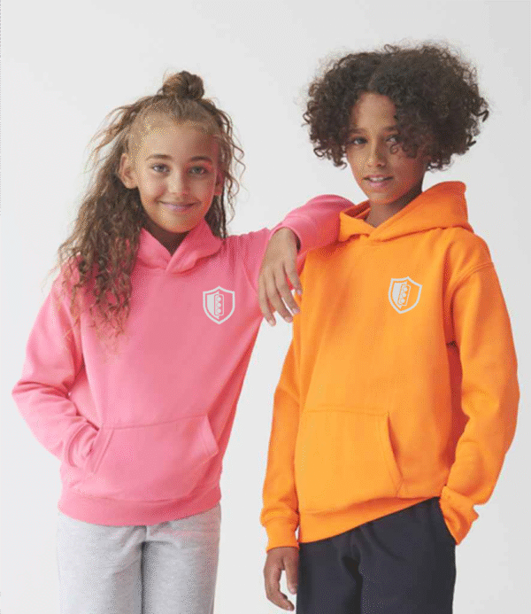Kids Neon Hoodie