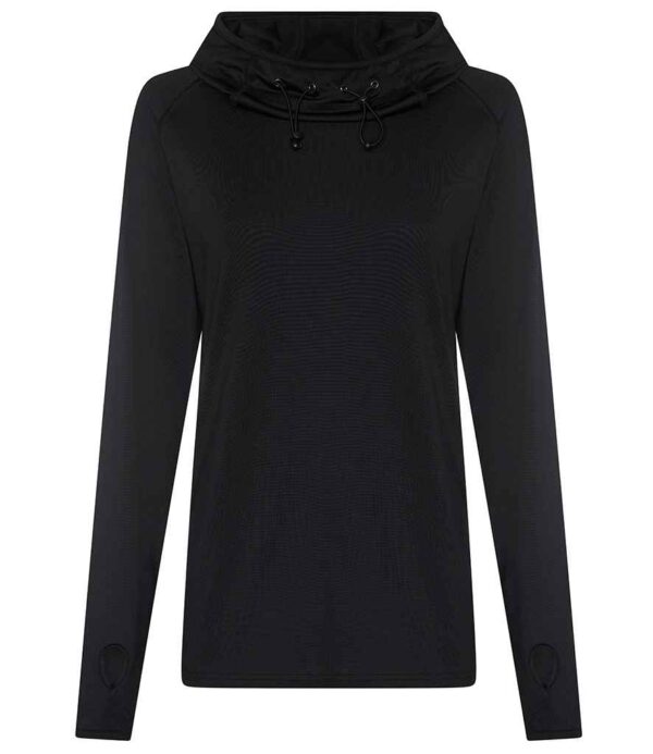 Womens Cowl Neck Top - Image 2