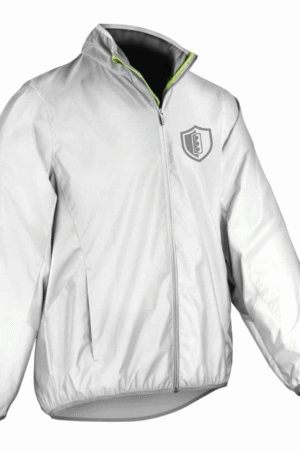 Unisex Reflective HI Vis Jacket - Neon White